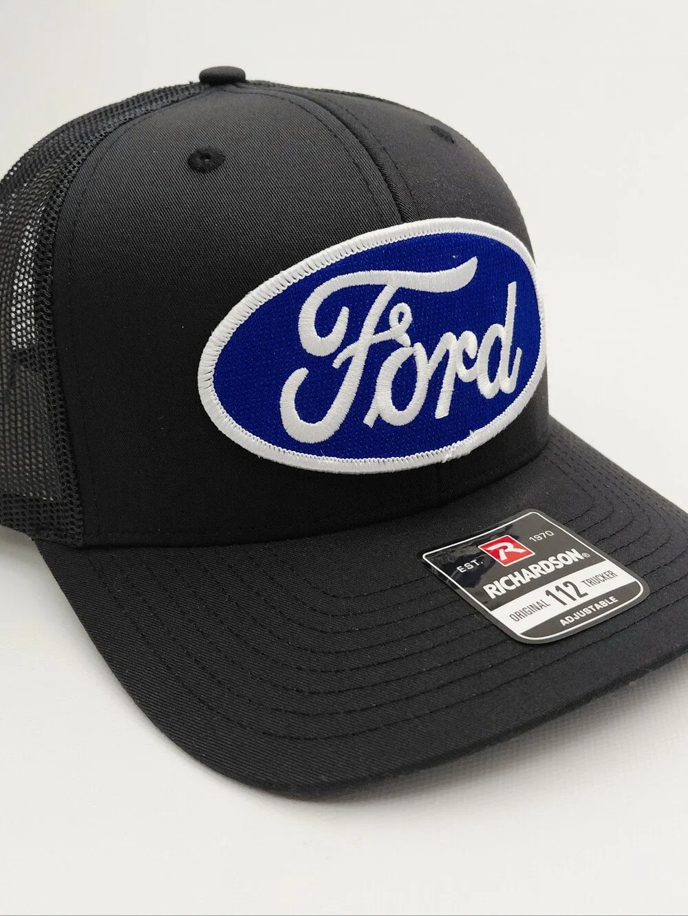 Ford Richardson 112 Embroidered Patch Trucker Cap Hat Mesh Snapback
